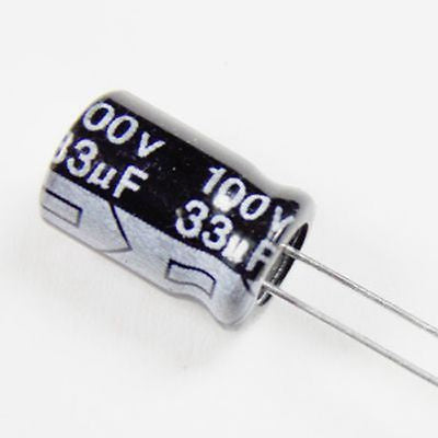 Capacitor 100V 33UF D#267