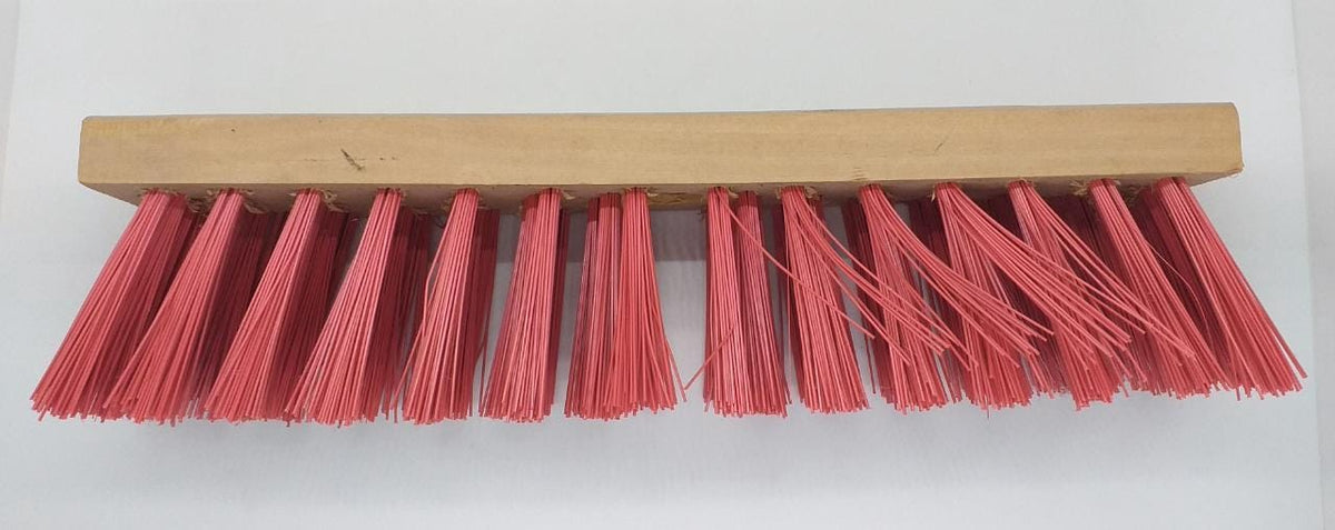 Brush Concrete 12" W/OUT Handle China (Red)