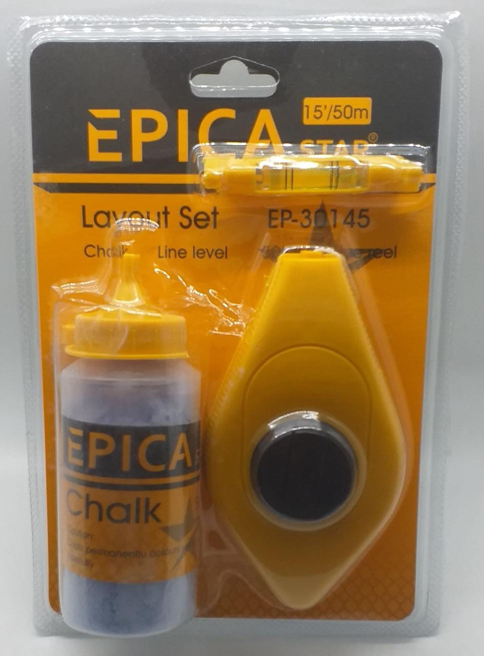 EPICASTAR Chalk Line W/CHALK 50M Reel EP-30145