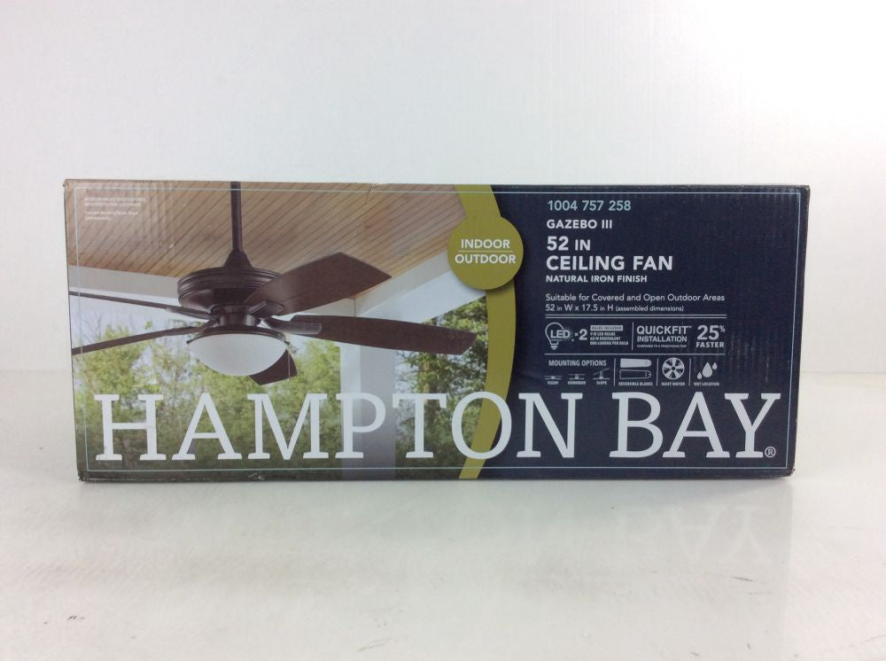 HAMPTON BAY Fan 52" Ceiling 1004 757 258
