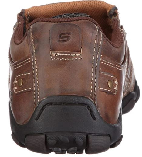 SKECHERS Footwear Men's Slip on Shoe Diameter Bike Toe Run Off Brown