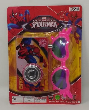 GENERIC Toy Camera and Shades SPIDER-MAN K481