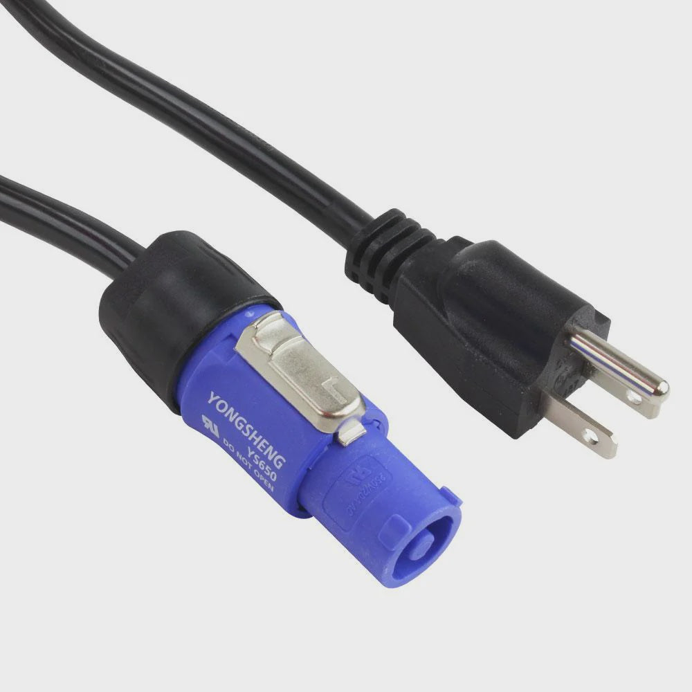 BLASTKING Lead 3-PIN AC Power Plug to Powercon Power Cord 10' IBKE-C1PCON-10