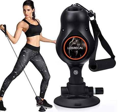 LOSRECAL Pull Rope Resistance Machine Home Gym Workout 1PC