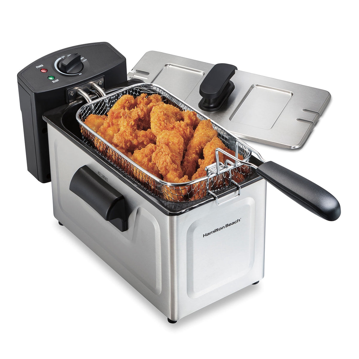 HAMILTON BEACH Deep Fryer 35032 Single Basket