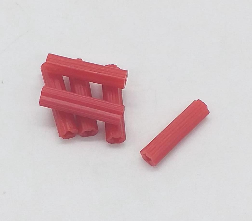 Wall Plug Red 3/16 X 1" Sold Each