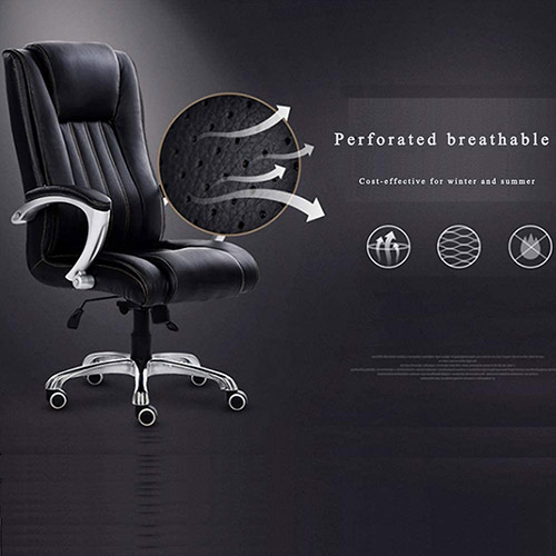 MUTBERG Chair Office Black Executive GQF-OC-21CH0242E