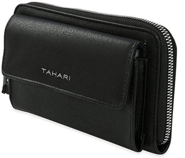 TAHARI Bag Wristlet Leather Organizer Clutch