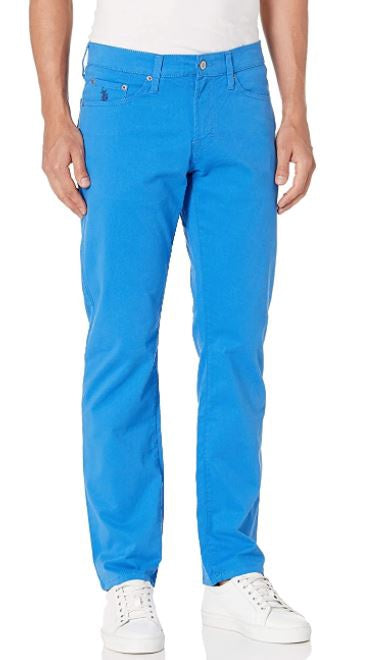 US POLO ASSN. Men Pants U.s. Polo Slim Straight 5 Pocket Twill Jean