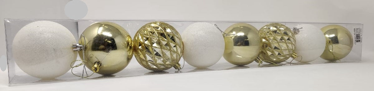 Christmas Decorations Balls A3-868 Xl 8PCS Pack