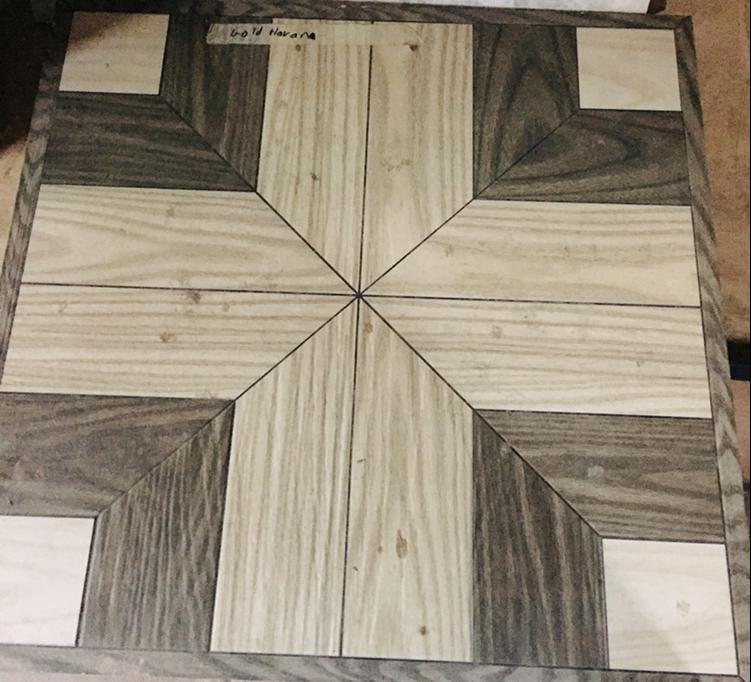 Tile Ceramic 24X24 N/SKID Gold Havana Edge Break