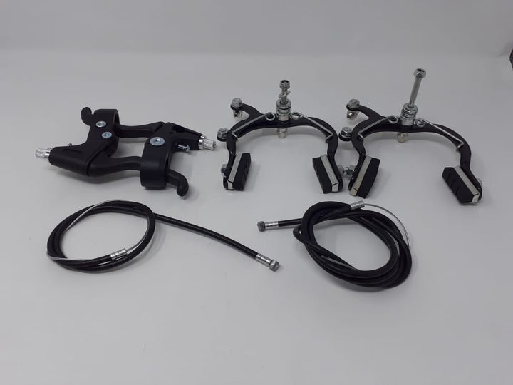 SINGH'S SUNSET Bicycle Brakes Set Steel Black