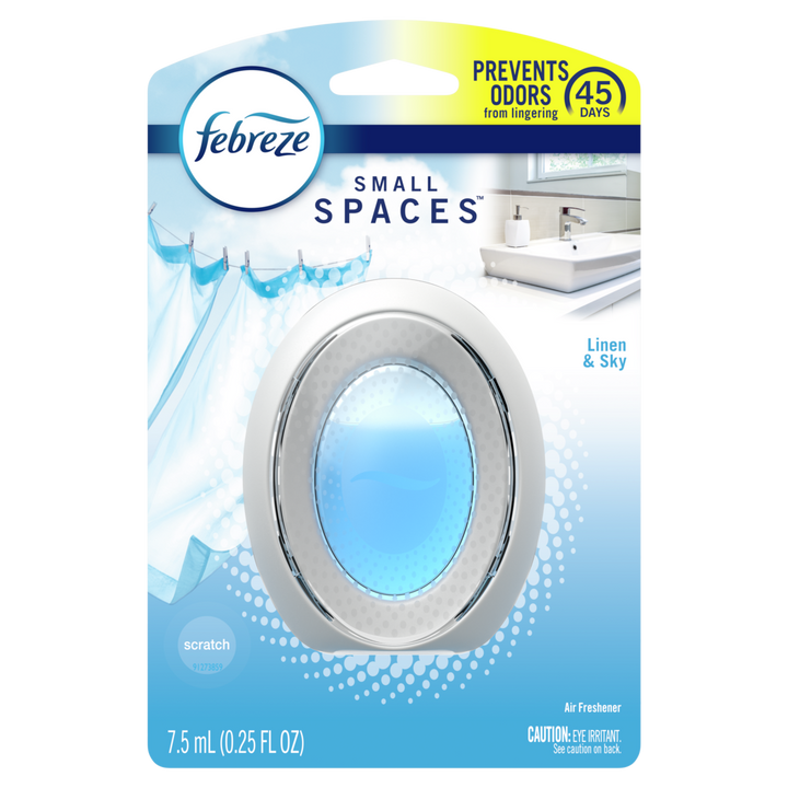Febreze Small Spaces, Linen & Sky Scent, 7.5ml