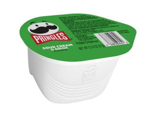 PRINGLES Potato Crisps Sour Cream & Onion 0.74OZ 21G