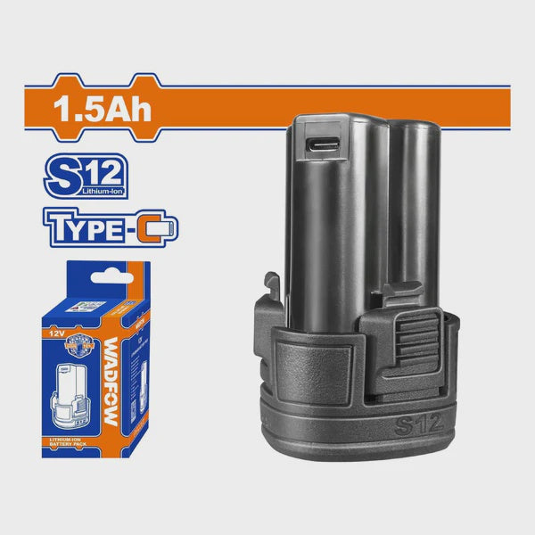 WADFOW Battery Pack 12V 1.5AH WLBS5150 S12 LITHIUM-ION