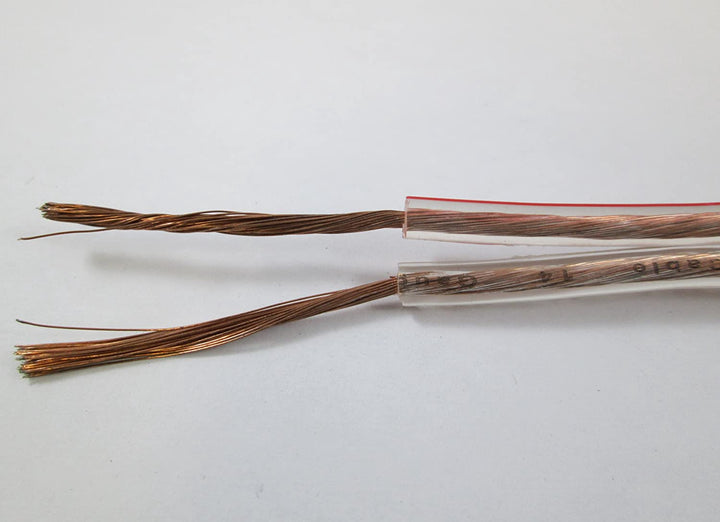 BLASTKING Speaker Wire 14G Clear I-R2X14-500 Sold by Yds