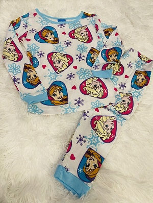 DISNEY Kids Pj Girls Frozen Long Sleeve