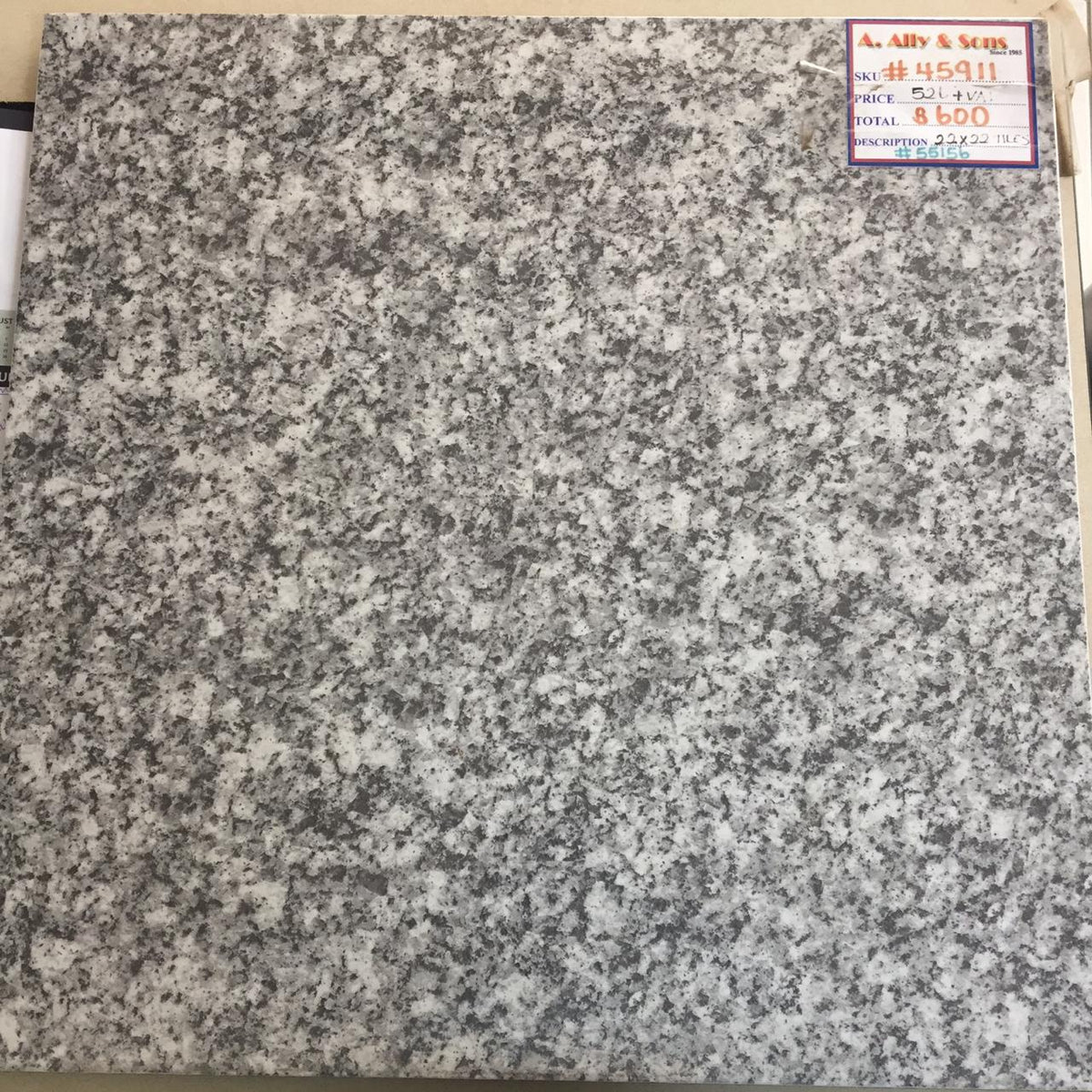 Tile Ceramic 22X22 #55156 Edge Break