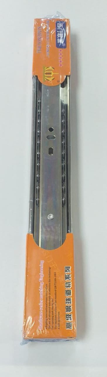 Drawer Slide 14" Heavy Ximenoupai Chrome Ball Bearing