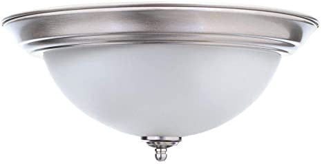 COMMERCIAL ELECTRIC Light Fixture 867 584 Ceiling Silver Frame Sold Each