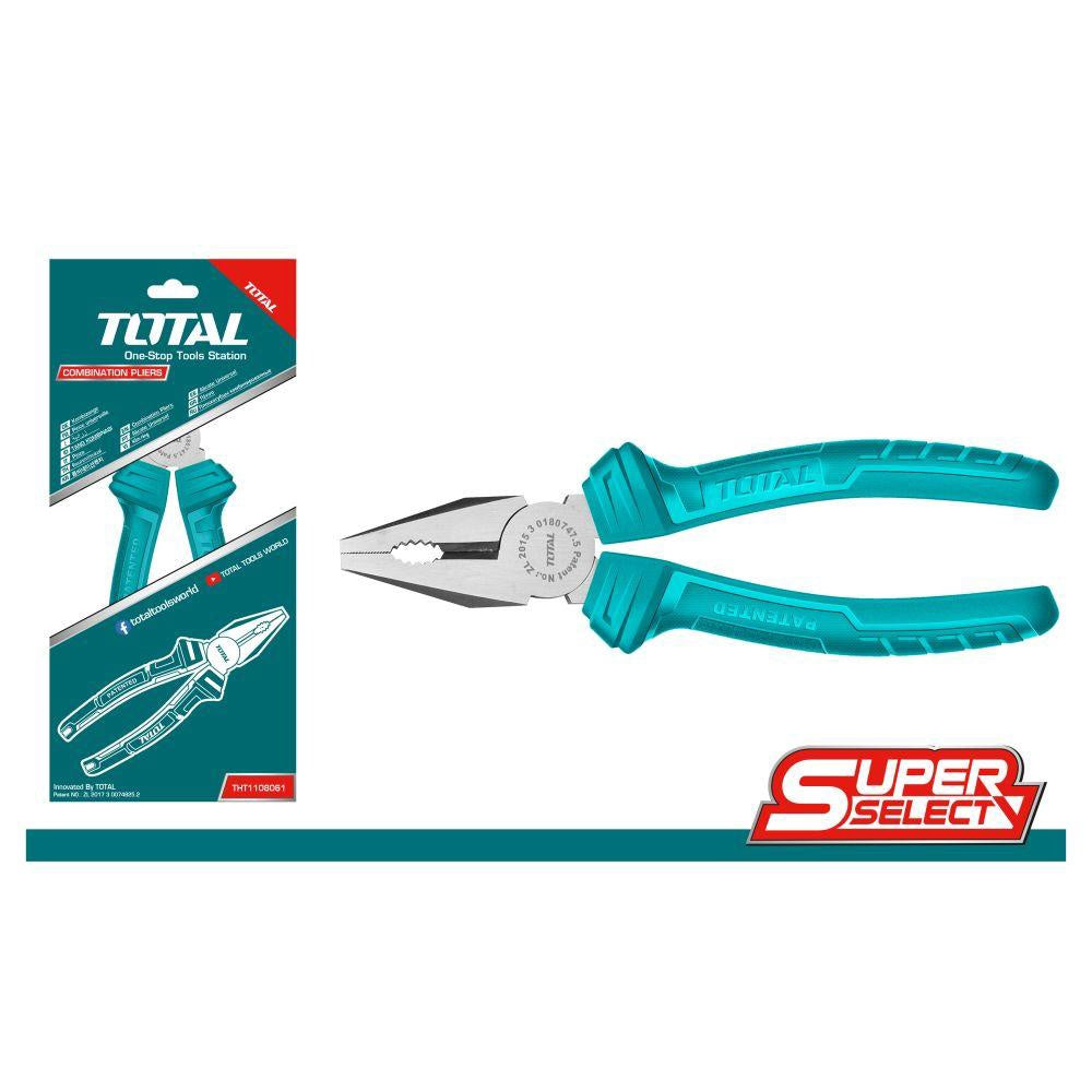 TOTAL Pliers 7" Combination THT110712