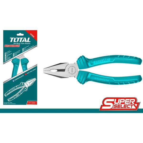TOTAL Pliers 8" Combination THT110812