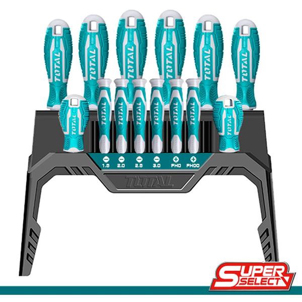 TOTAL Screwdriver Set 14PCS THT250614