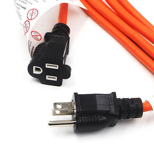 UNITED CABLE Extension Cord Outdoor 50FT Orange Heavy Duty UCU201PRO-50FT