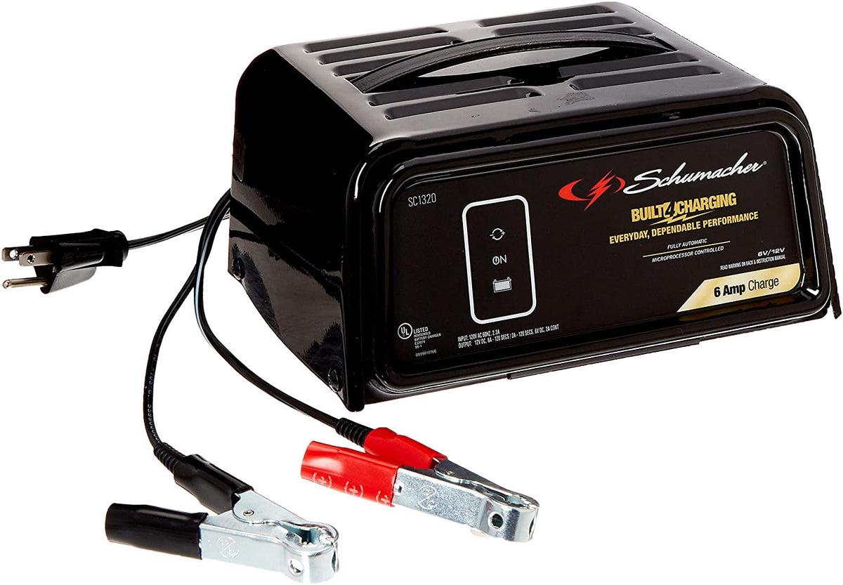 SCHUMACHER Battery Charger SC1320 6AMP 6/12V