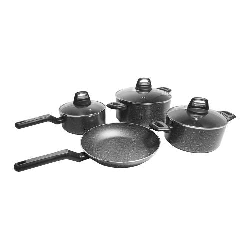 BLACK AND DECKER Pot Set 7PCS Black & Decker 95232 Granite