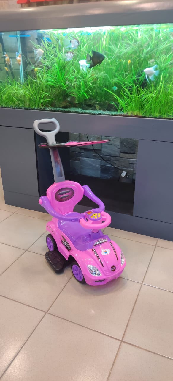 Toy Car Mega Car Push Type 694CP Ride on 3IN1 with Top