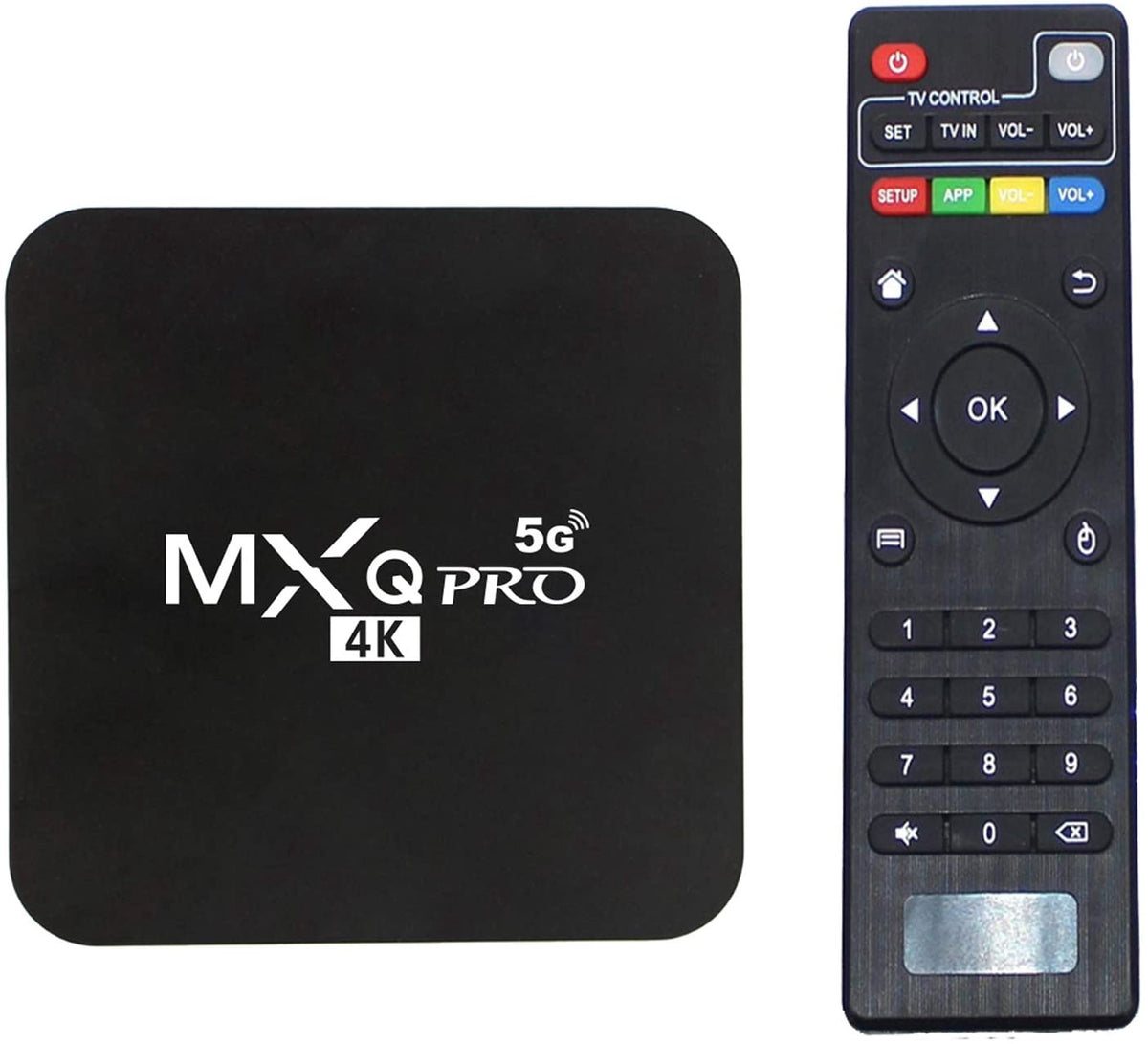 TV Box Android 10.1 2G+16G Mxq Pro 5G 4K Ucd 3840X2160