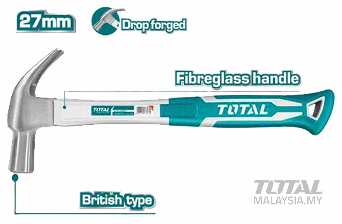 TOTAL Hammer Claw 27MM THT73227 British Type