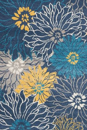 NOURISON Rug Passion 5'3" X7'3 Blue