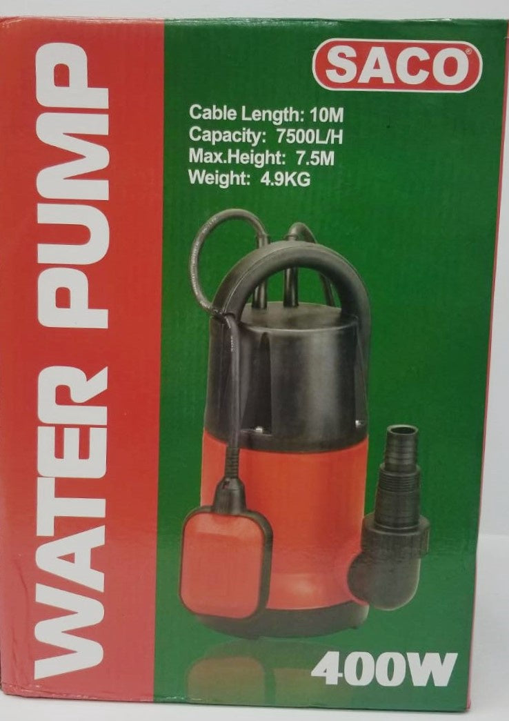 SACO Water Pump Submersible 110V 400W FR-18823