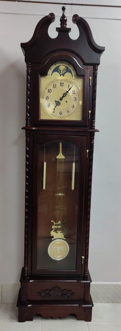 Clock Grandfather Wood Medium 9601