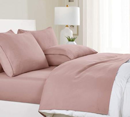 TAHARI Bedsheet Set Modern Rose King 6PCS WRINKLE/STAIN Resistant
