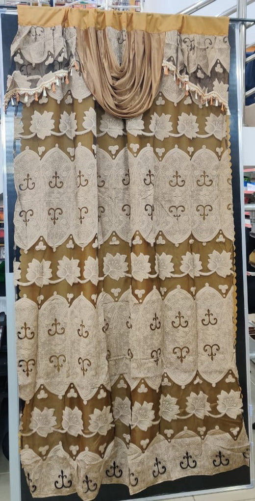 Curtain 55X90" 140X230CM CR053 Yuan Jie Window