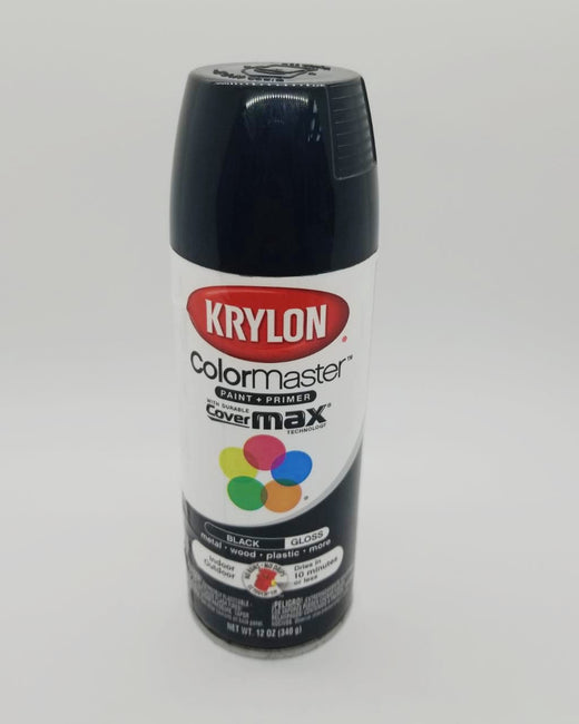 KRYLON Colormaster Gloss Black 51601 12OZ
