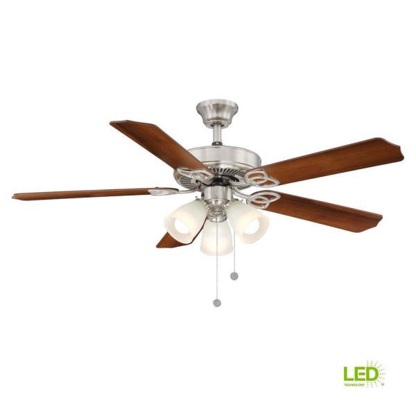HAMPTON BAY Fan 52" Ceiling 549 510 Brookhurst Hampton B