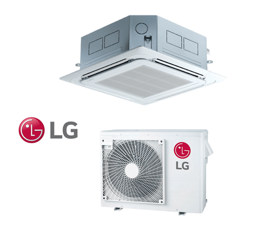 LG Air Conditioner Split Cassette 24000BTU 220V Inverter ATUQ30GPLA4 ATNQ30GPLA4 + Panel PT-UMC1 PT-MCHW0 Kit