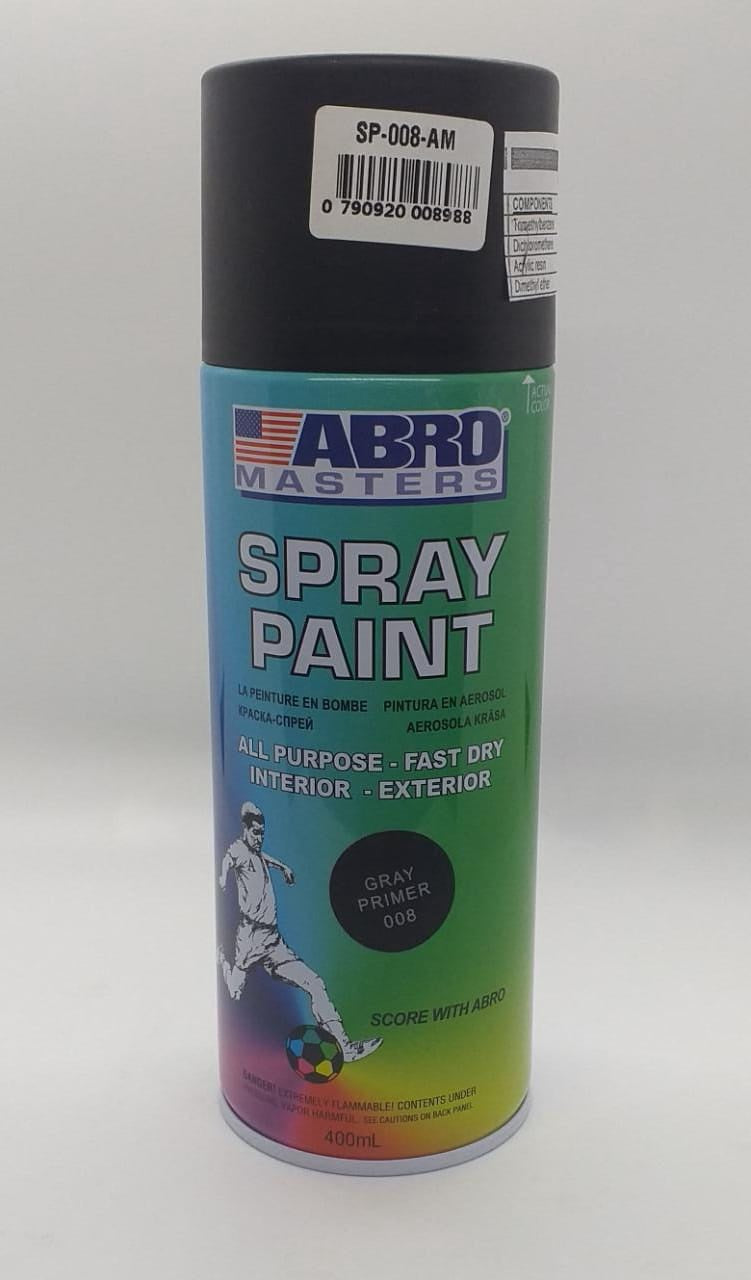 ABRO Tin Spray Grey Primer #008 *