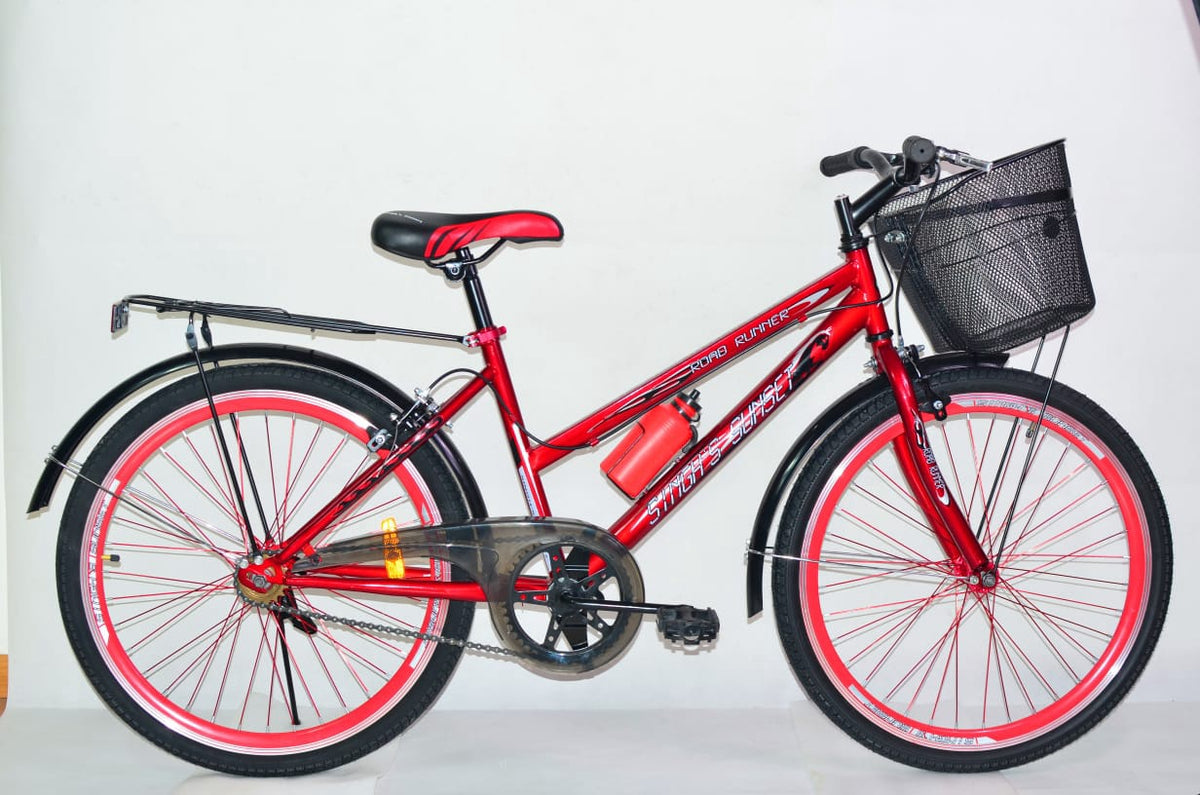 SINGH'S SUNSET Bicycle 24" Lady Singh's 2401SG Alloy