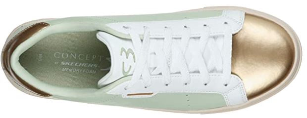 SKECHERS Footwear Concept 3 Women's Sneaker Mint Lace Up
