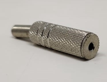 BLASTKING Plug Jack 1 2.5 Female Stereo Metal Silver ISJ204
