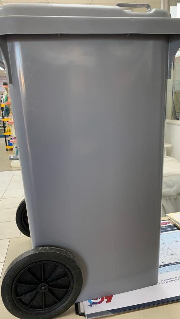 Bin Plastic Large with Wheels and Cover Earth Project Geo
