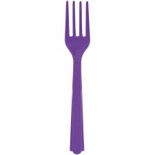 UNIQUE Party Plastic Forks 18PCS Pack