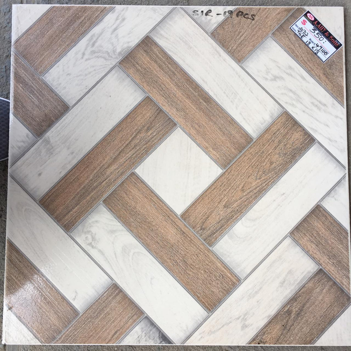 Tile Ceramic 18X18 N/SKID #47100