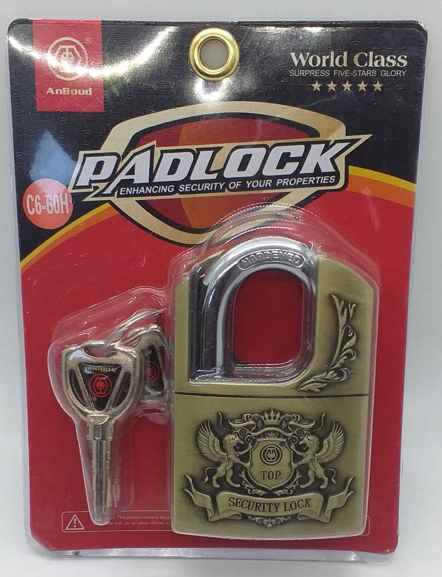 WORLD BALL Padlock World Class 60MM #C6-60H Anboud