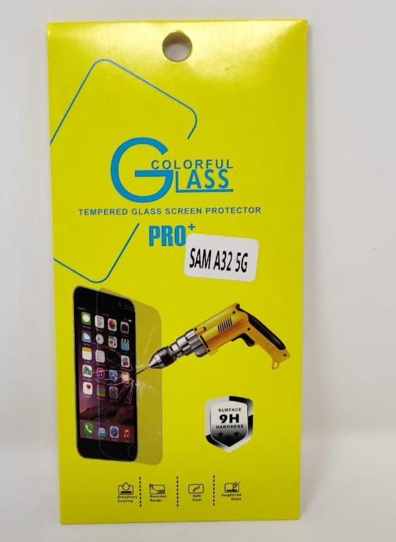 GENERIC Phone Screen Protector for Samsung A32 5G Tempered Glass Pro+ Colorful Glass